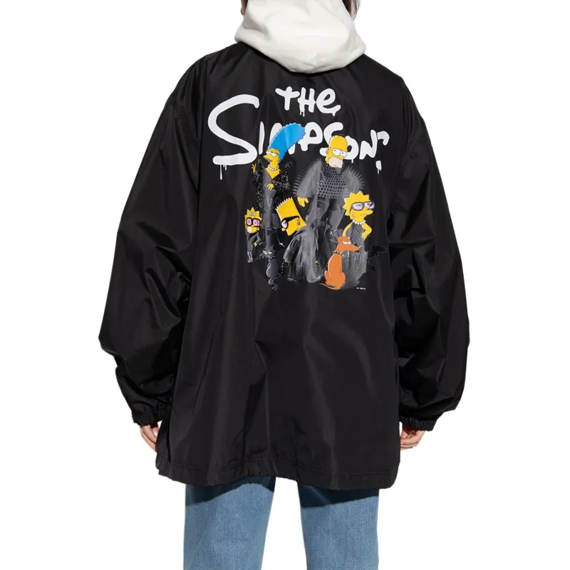 Balenciaga Jacket Regular Fit Women's Black-3