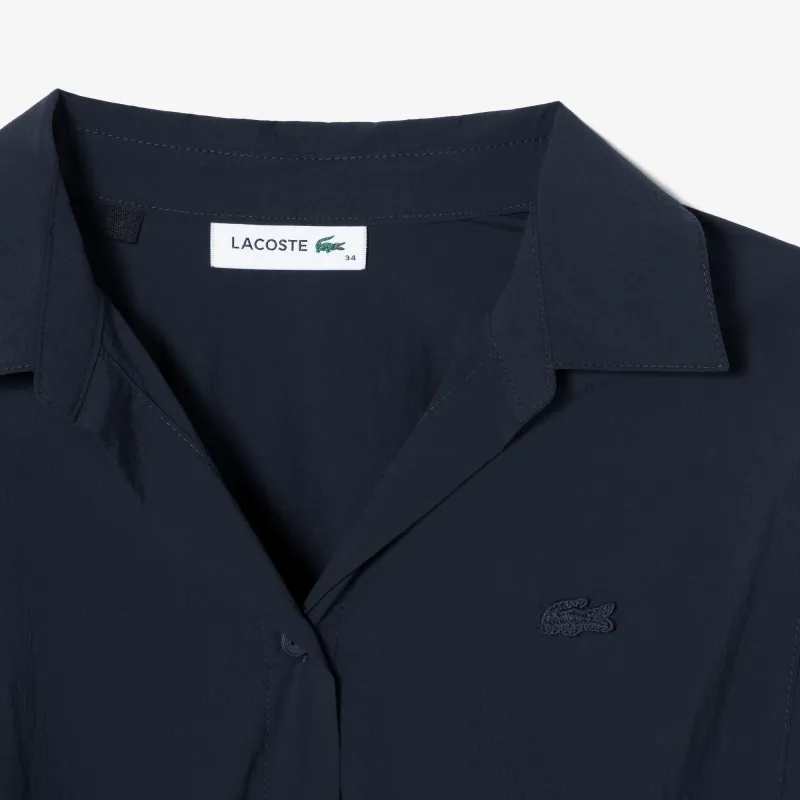 LACOSTE Short Sleeved Dresses Women's Marine Blue-1