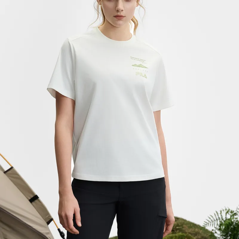 FILA EXPLORER T Shirt Women's Snow WT-3