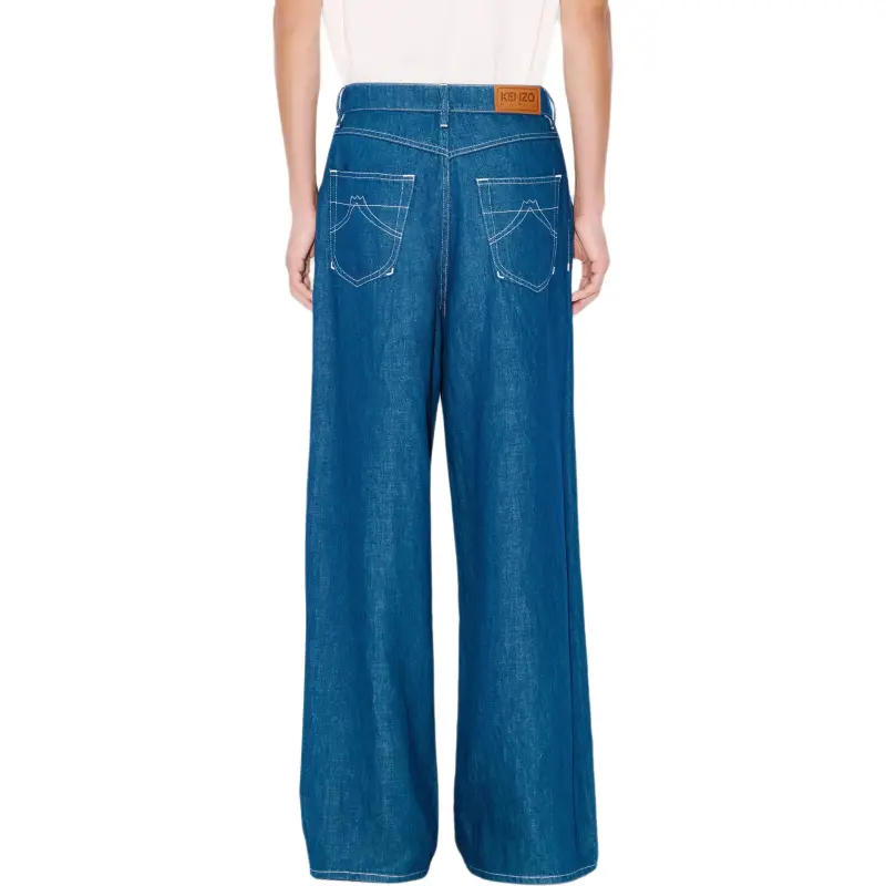 KENZO Pleat detailed Jeans-1