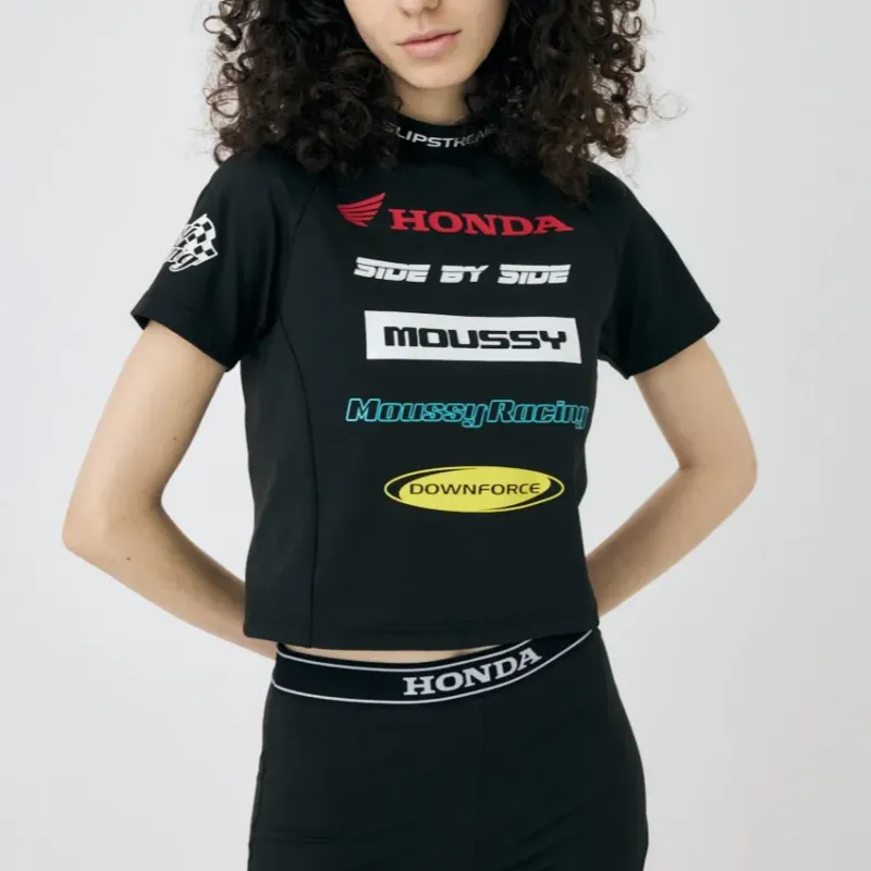 MOUSSY SS25 T Shirt Women's Black-3