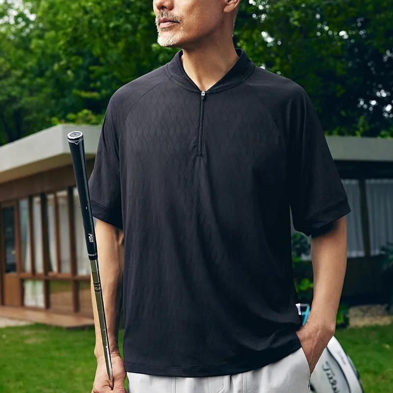 Skechers Polo Shirt Men's Midnight Black/03B6-2