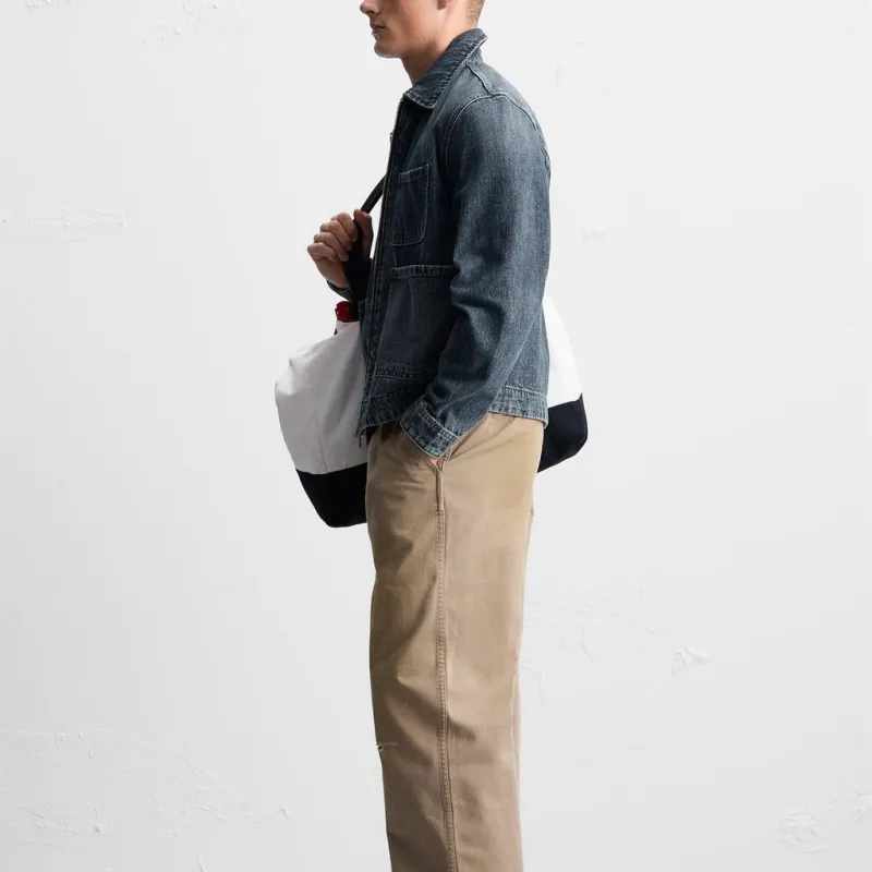 ZARA Denim Jackets Men Blue-4