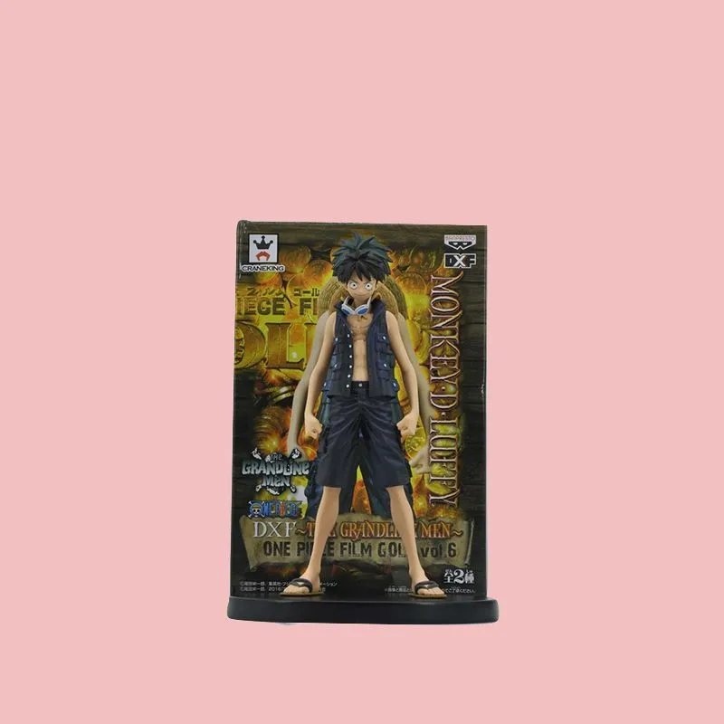 BANPRESTO Monkey D. Luffy Eyewear Factory DXF One Piece, The Grandline Men Film Gold Vol.6 Bonus Gifts-3