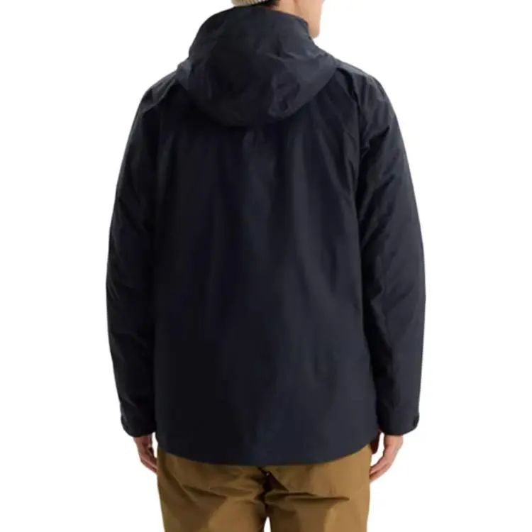 Columbia Water Resistant Warm Heat Reflective Windbreaker Jacket Men's Black-4