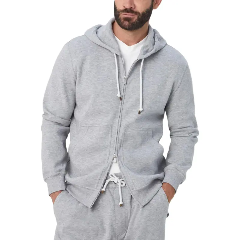 Brunello Cucinelli Zipped Drawstring Hoodie-3
