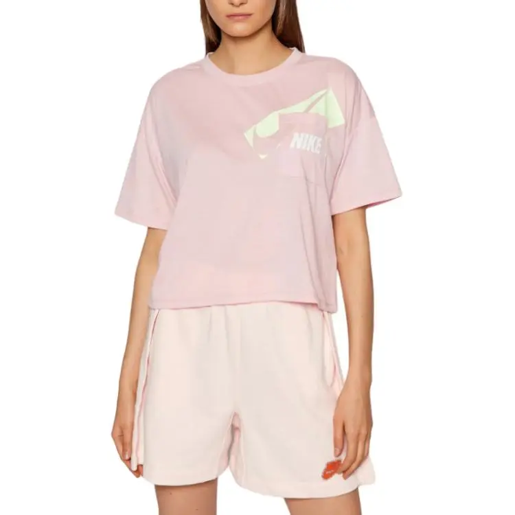 Nike Clothing T Shirts Women's Pink-1