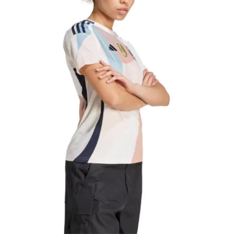 Adidas Free Shipping With AdiClub Spain 25 Women's Team Away Jersey-2