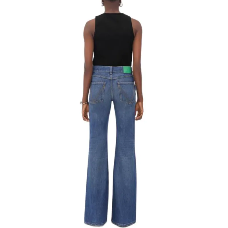 Bottega Veneta Washed Flared Jeans-4
