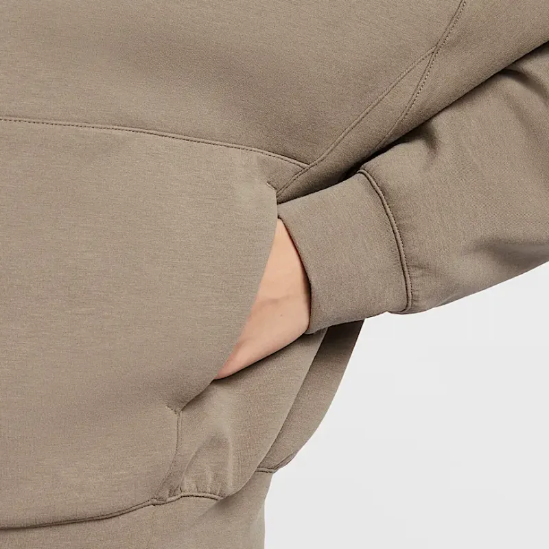 Nike Dri-Fit IMPOSSIBLYSOFT Sweatshirt Women's Ferret Brown/Stone Gray-4