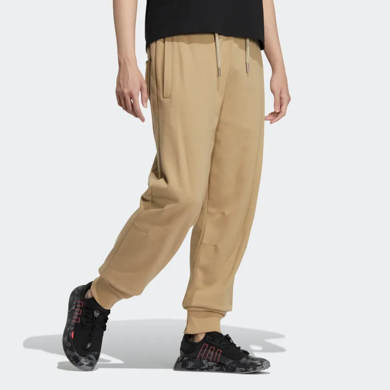 Adidas Originals WORKWEAR SWEAT PANTS Knitted Sports Pants Men's Yellow-3