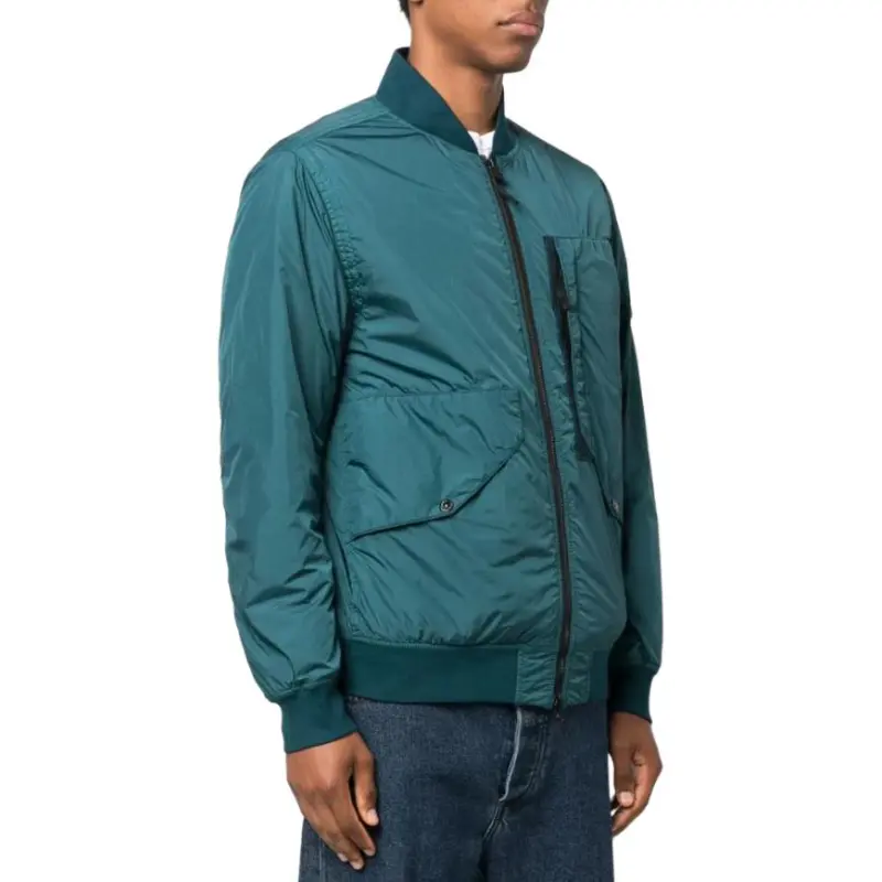 STONE ISLAND Compass badge Padded Bomber Jacket-2