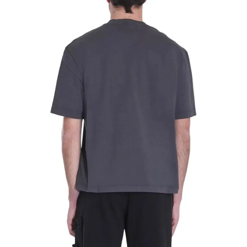 STONE ISLAND Logo Patch Short Sleeved T Shirt-1