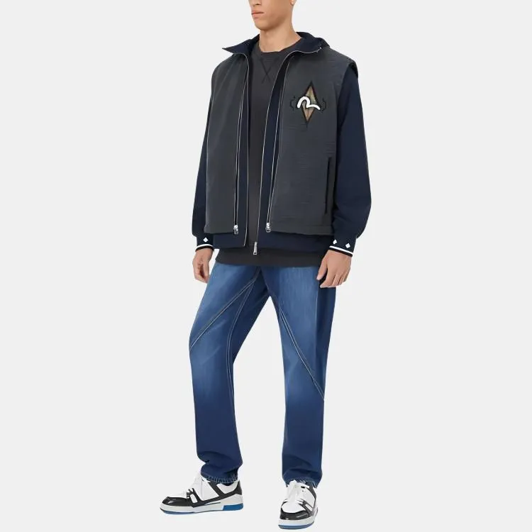 EVISU Casual Sportswear Men's Navy Blue-2