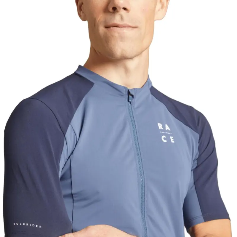 DECATHLON T Shirt Men's Ink Teal/Blue Black-1