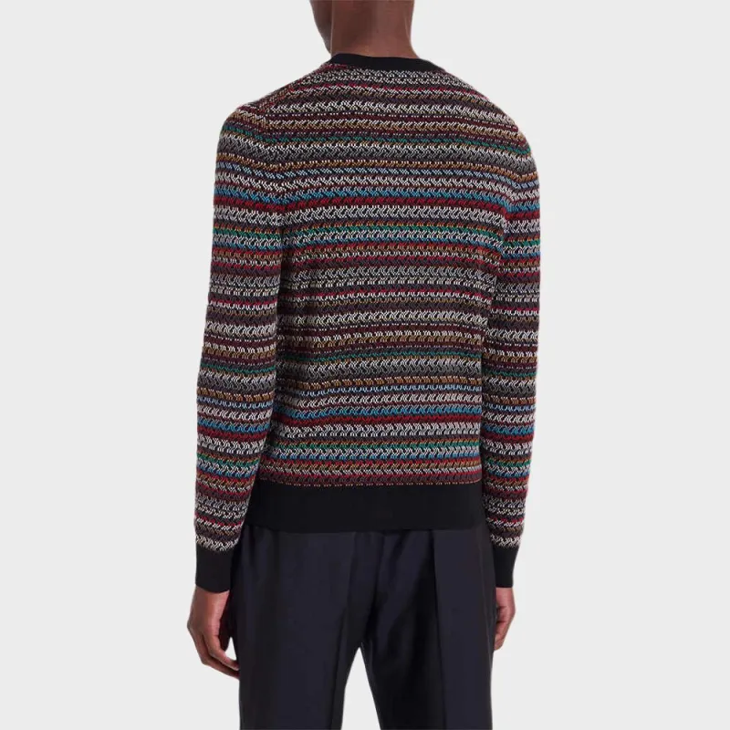 Paul Smith Pattern intarsia Knitted Jumper-2