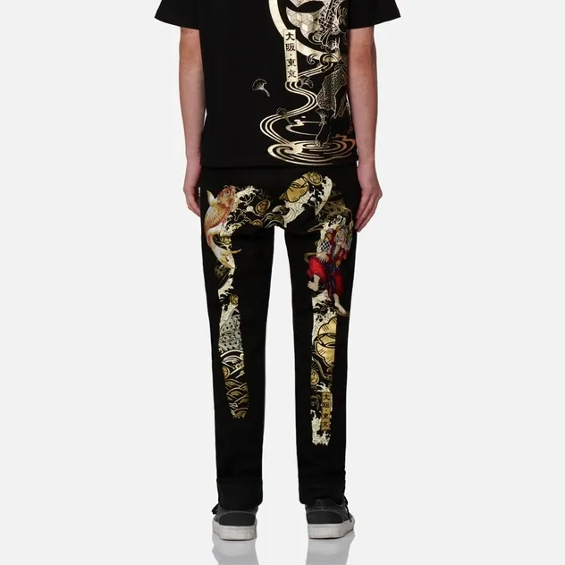 EVISU Jeans Men Black-3