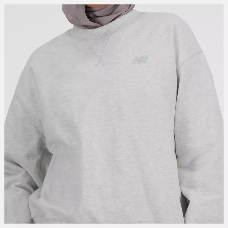 New Balance Sweatshirt Women's Gray-5