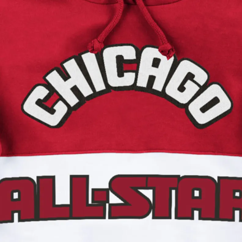 Mitchell & Ness Sweatshirt Unisex Red Black-3