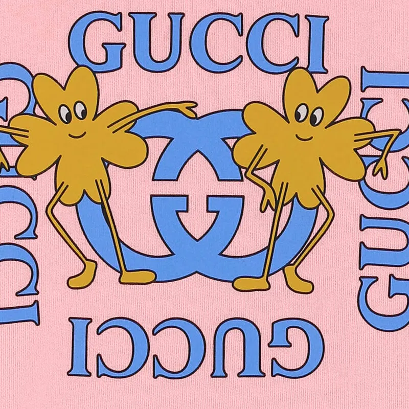 GUCCI Sweatshirts Unisex Pink-3