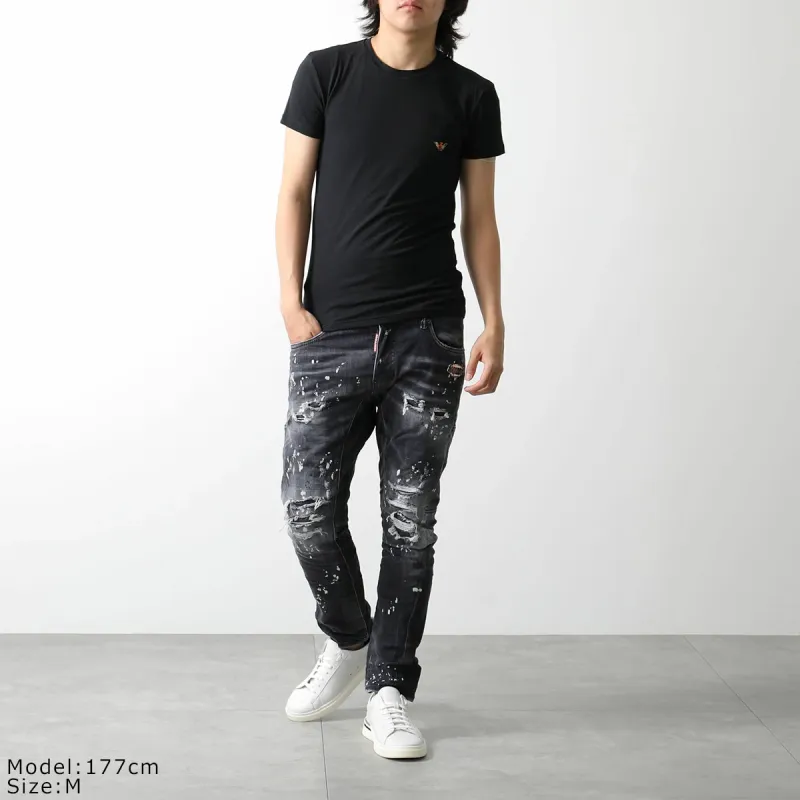EMPORIO ARMANI Logo print T shirt-2