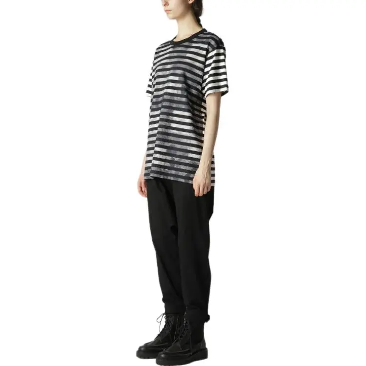 Yohji Yamamoto T Shirt Unisex Black White-4