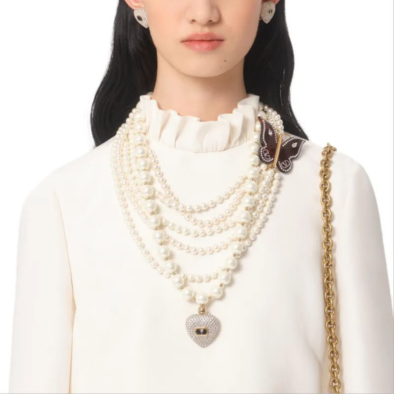 Valentino Ruffled Mock Neck Mini Dress-8