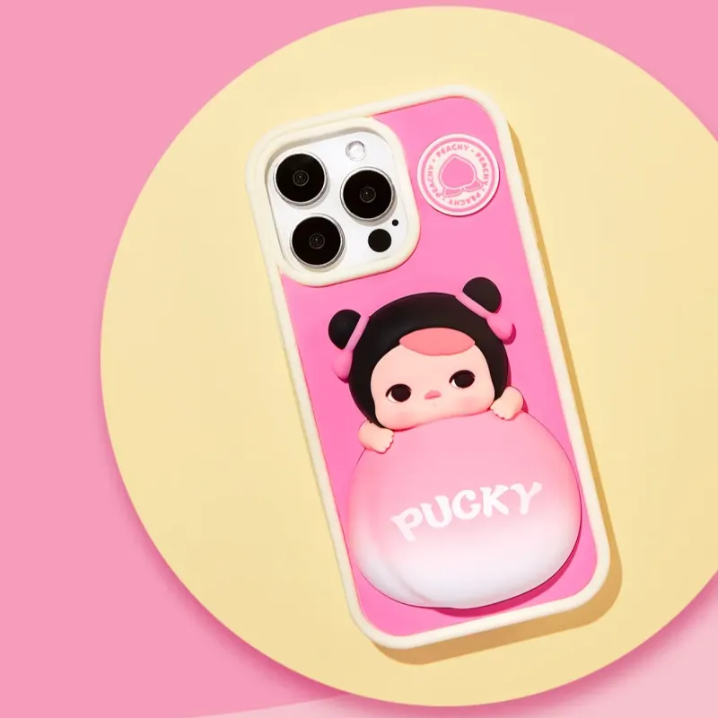 POP MART PUCKY Elf Gourmet Restaurant Series Silicone Phone Case-3