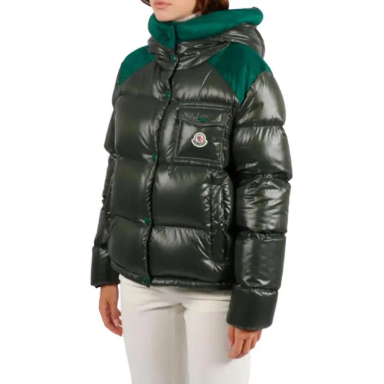 Moncler Down Jackets Women's Green-3