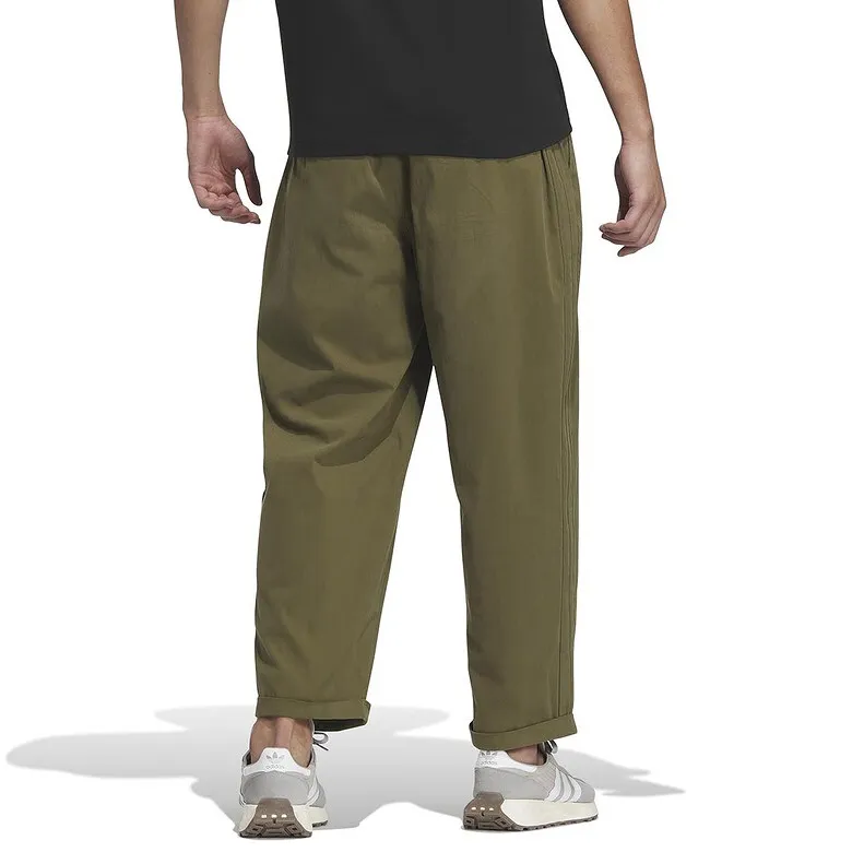 Adidas Casual Pants Men's Yellow Green-2