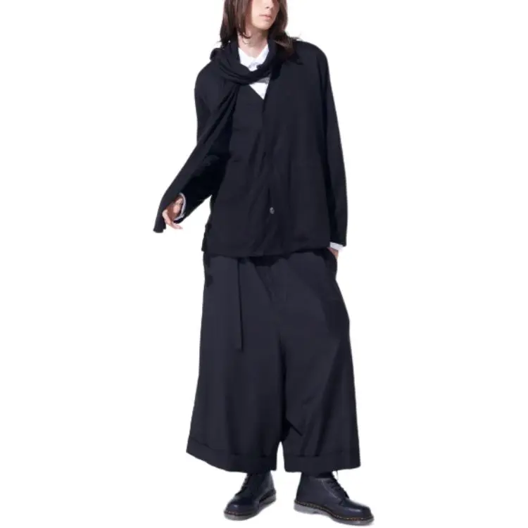 Yohji Yamamoto S'YTE Knitwear Unisex Black-7