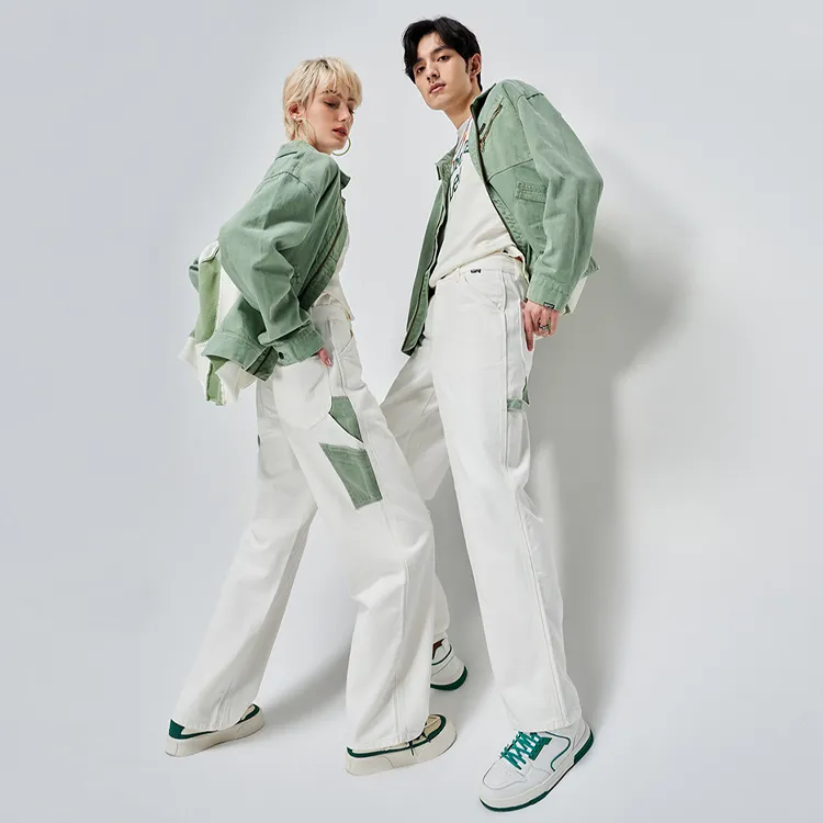 Randomevent X Lee X RANDOMEVENT Jeans Unisex Ecru-2