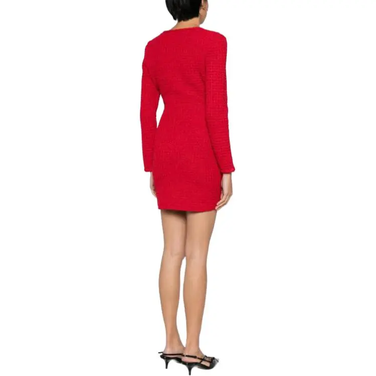 Self portrait Bow detailed Knit Dress-1
