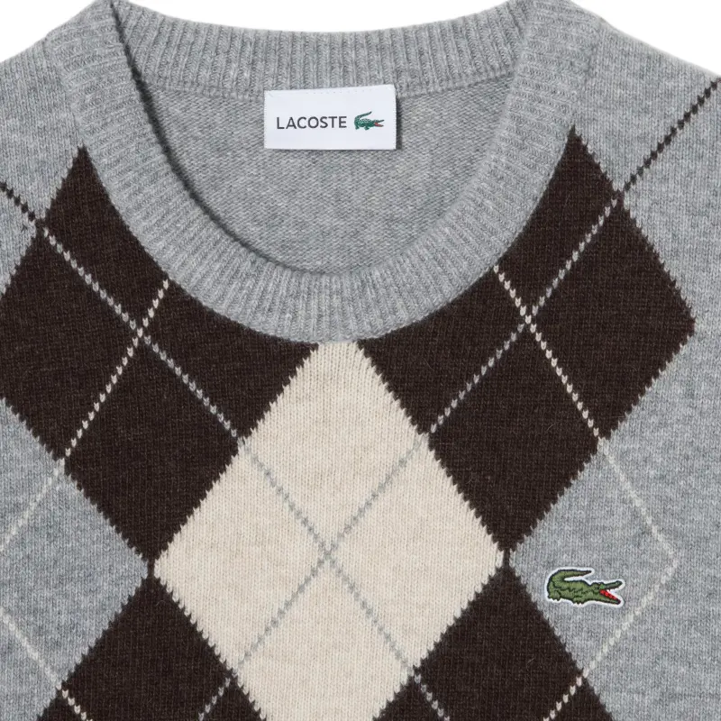 LACOSTE Sweater Men's Dark Gray-4
