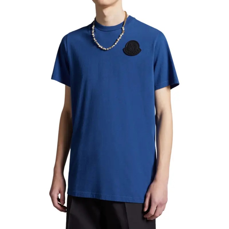 Moncler Logo Patch Crewneck T Shirt-3