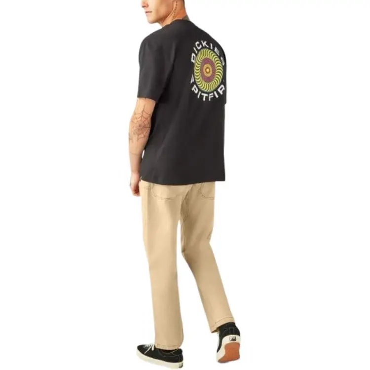 Dickies T Shirt Spring And Summer Black DK0A865O Unisex-4