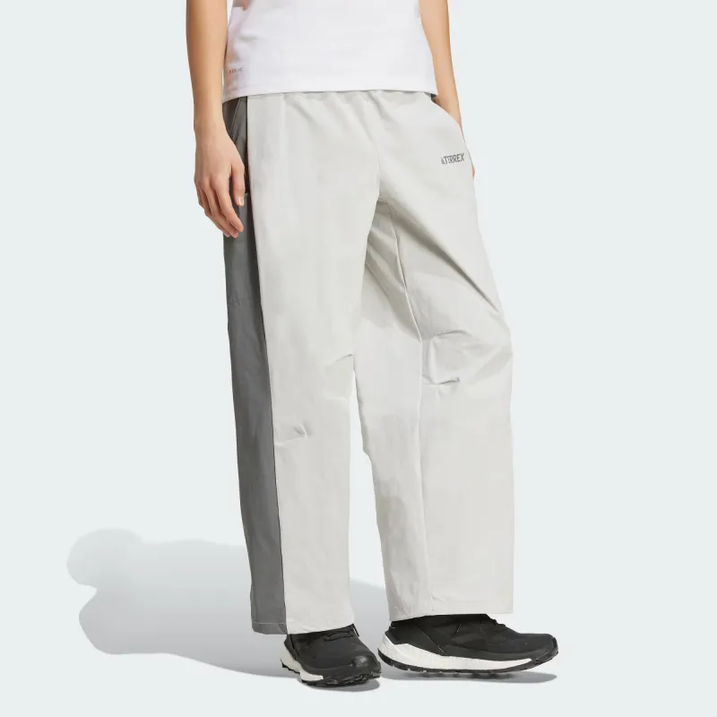 Adidas TerrexXPLORIC AEROREADY TROUSERS Sports Pants Women's Light Gray/Gray-3