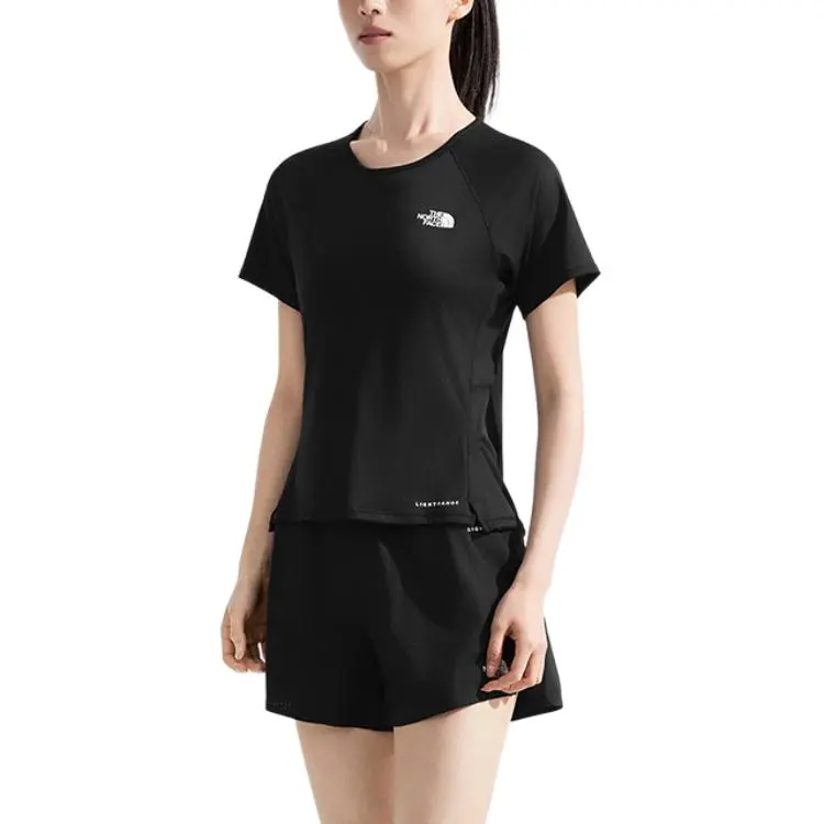THE NORTH FACE Raglan Sleeve T Shirt Women's JK3/Cosmic Black-2