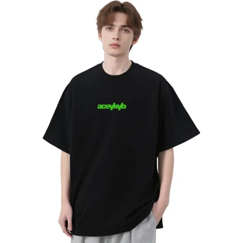 YK&YB T Shirts Unisex Black-3