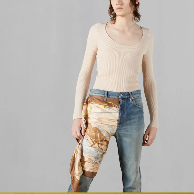 GUCCI Sweaters Men Beige-3