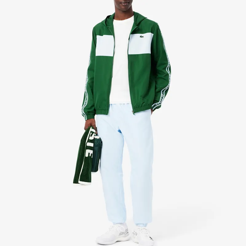 LACOSTE Jackets Coats Men's Green/light Blue-3