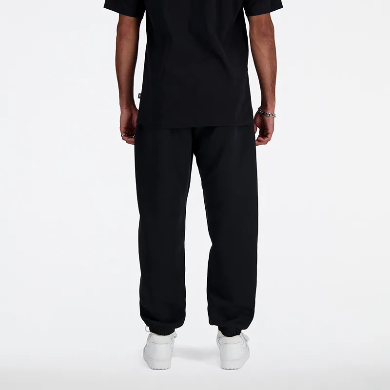 New Balance Sport Essentials Knitted Sports Pants Men's Black-4