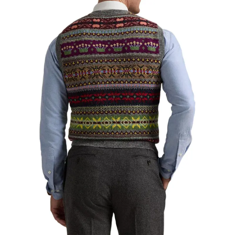 Polo Ralph Lauren Fair Isle Sweater Vest-2