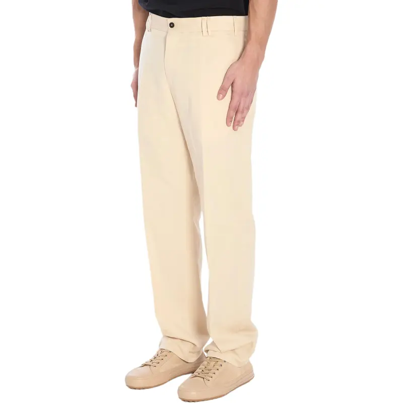 PT Pantaloni Torino Casual Pants Men's Cream-2