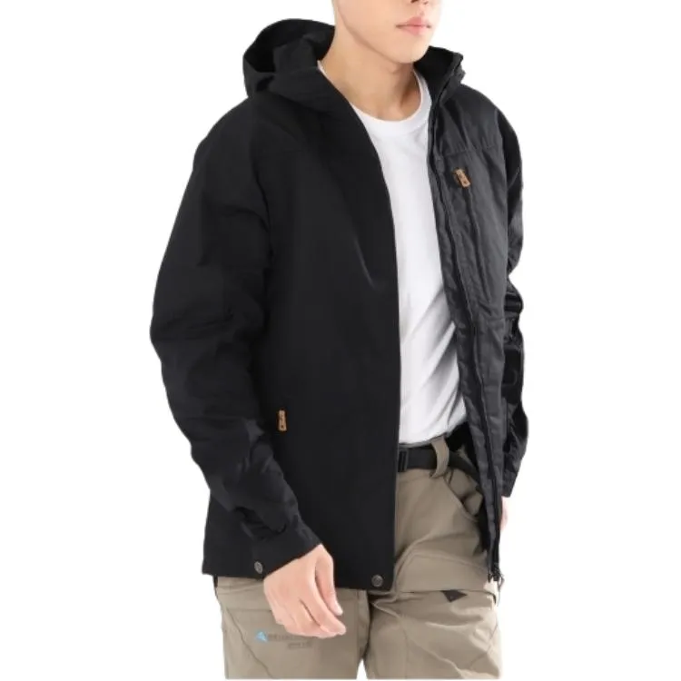 Fjallraven Jackets Coats Men's Black-3