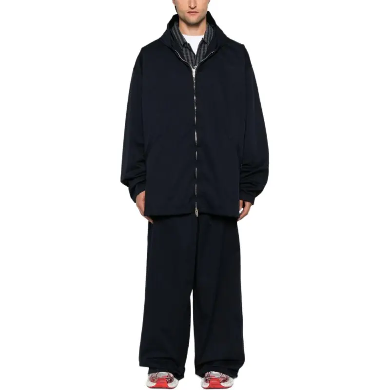 Balenciaga Logo Patch Baggy Pants-1