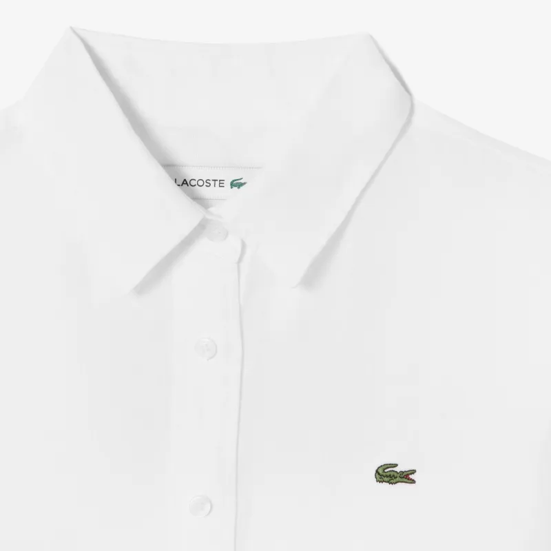 LACOSTE Shirts Women's White-2