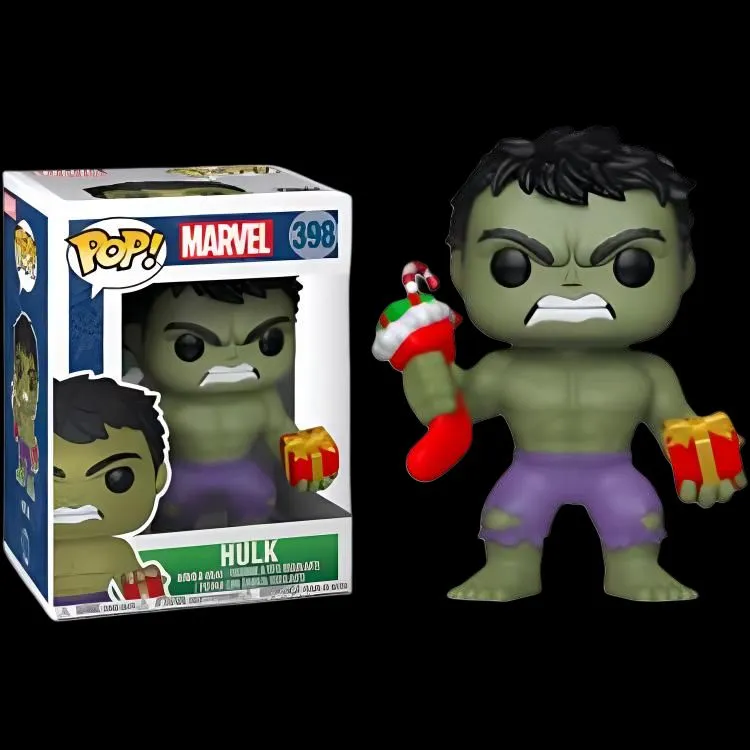 Funko Pop! Marvel Hulk Stocking & Presents Figure #398-2