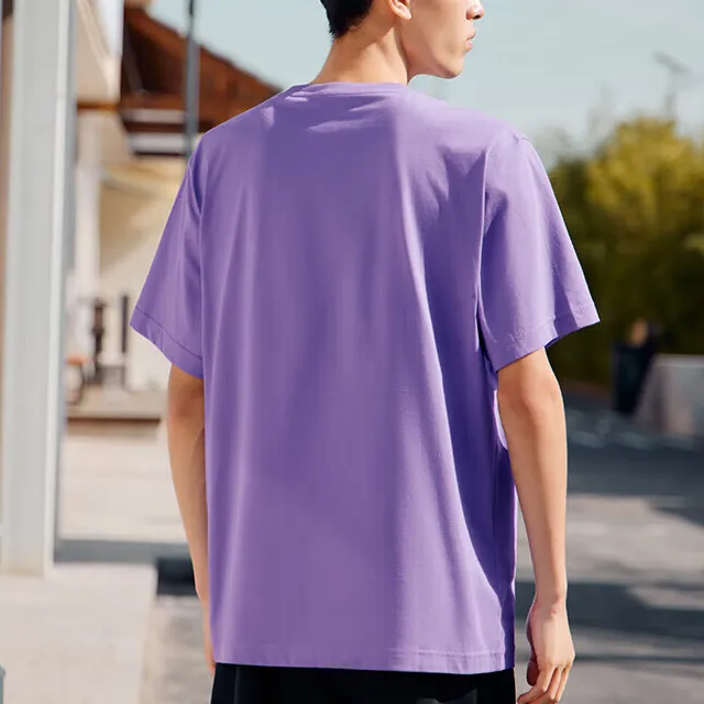361° T-Shirt Unisex Purple Nasturtium-5