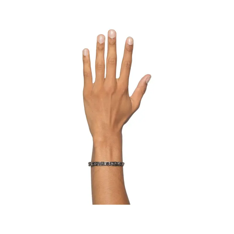 Alexander McQueen Dancing Skeleton Cuff Bracelet-4